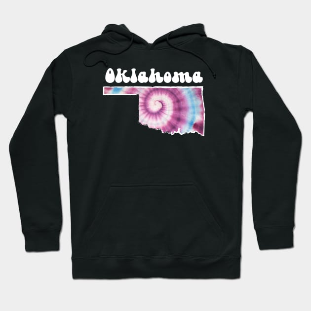 Oklahoma Tie Dye Hoodie by SunburstGeo